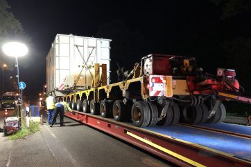 Schwerlasttransport.