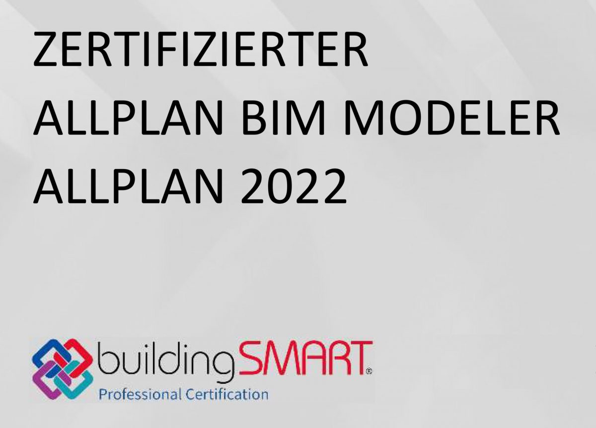 Urkunden für Zertifizierte Allplan-BIM-Modeler 2022 für Eva Henscheid-Merten und Nicole Kranzler.