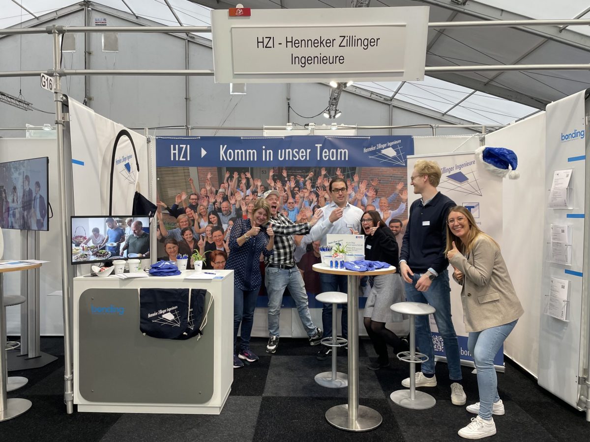 HZI auf der Firmenkontaktmesse der RWTH Aachen.