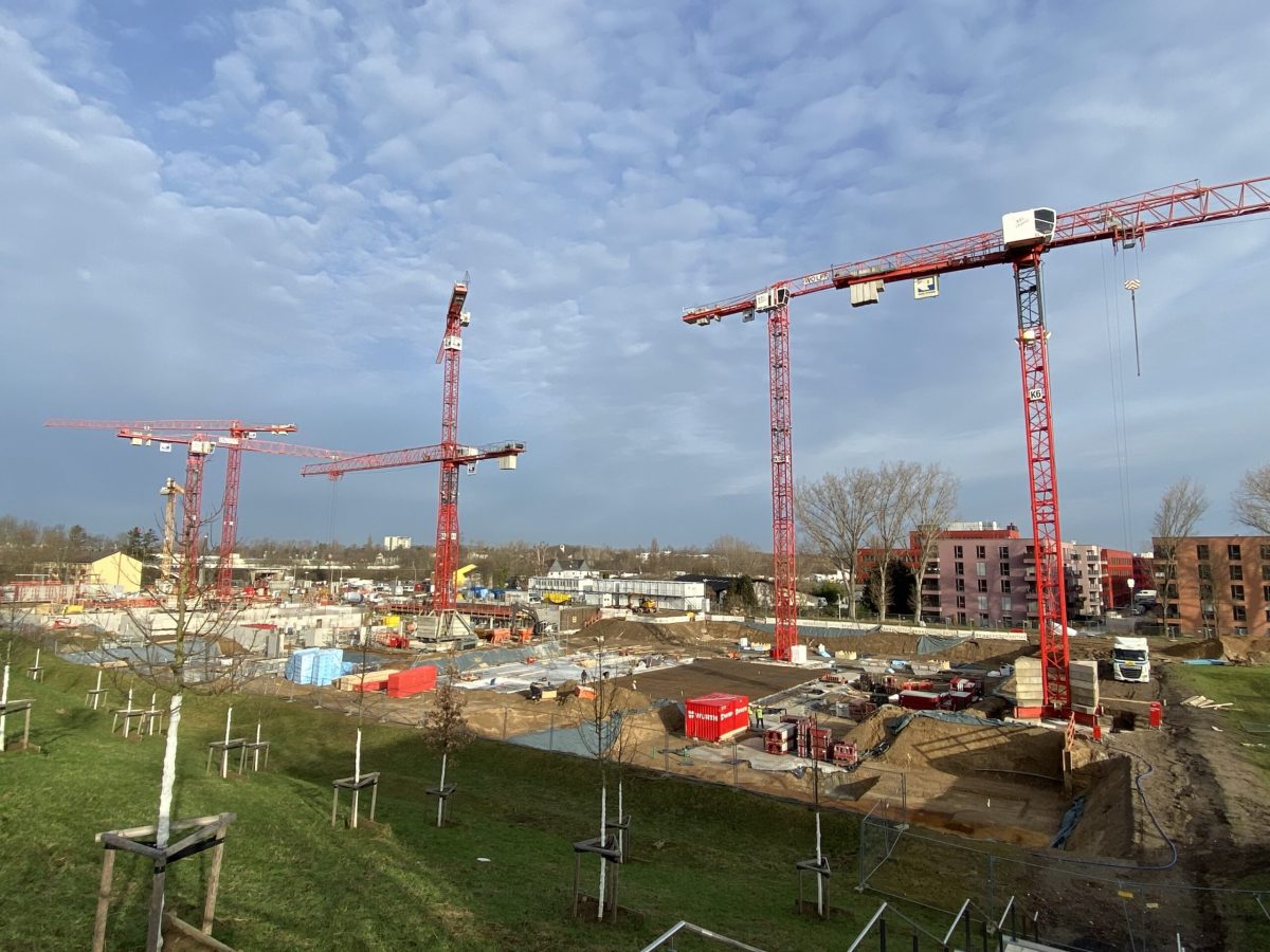 Neues Urbanes Wohnen ‚Am Vogelsang‘ - Baustelle.