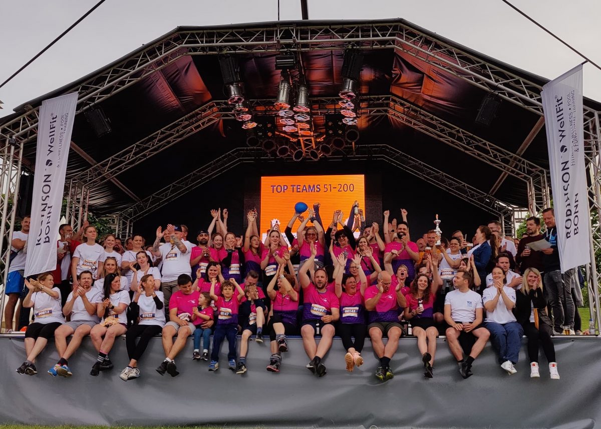 HZI Runners beim Firmenlauf 2024.