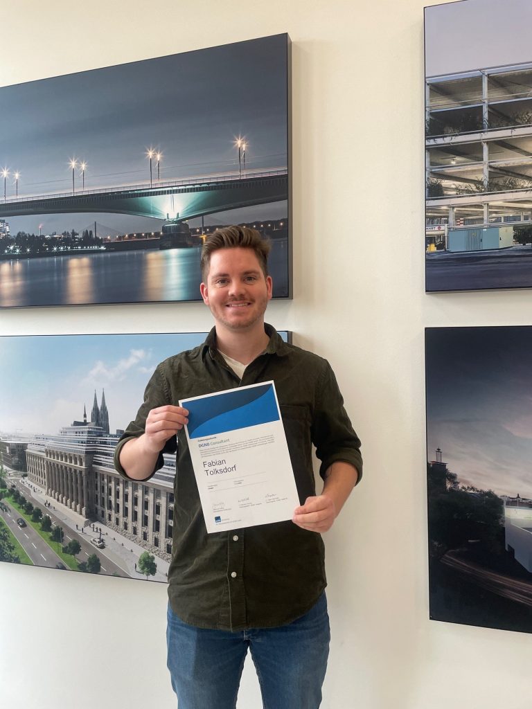 DGNB Consultant Fabian Tolksdorf.