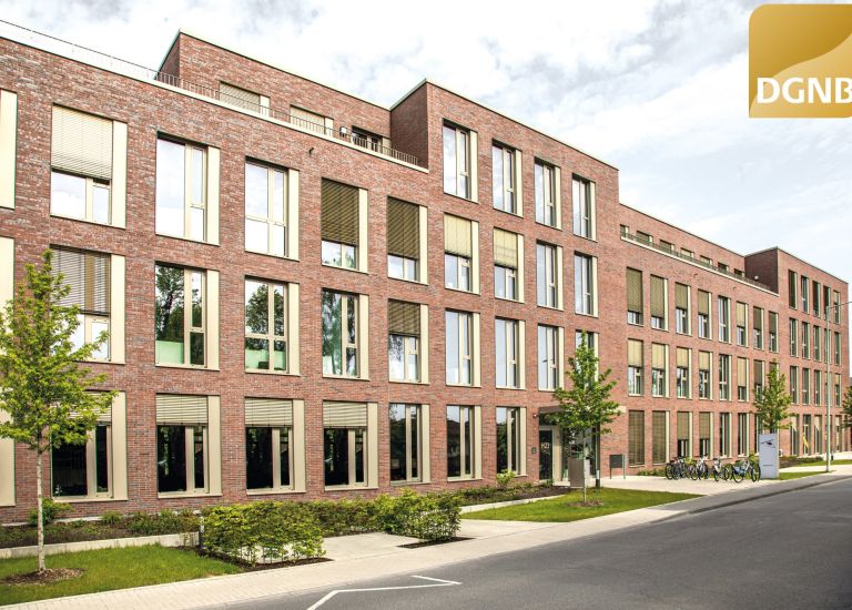 Bürogebäude HZI in Bonn, Röhfeldstraße - DGNB Gold Zertifikat.