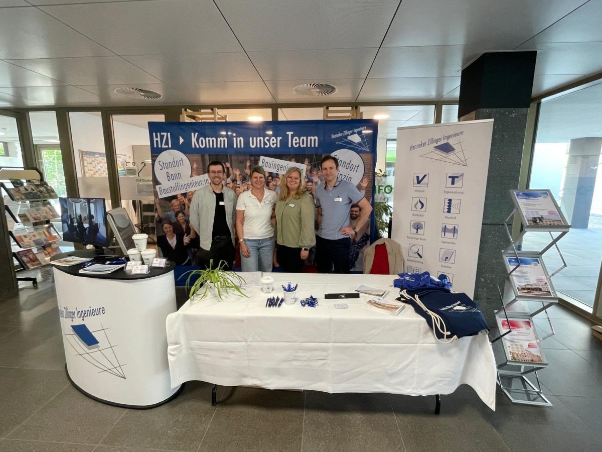 HZI Bonn und HZI Leipzig auf der Studierendenmesse in Weimar.