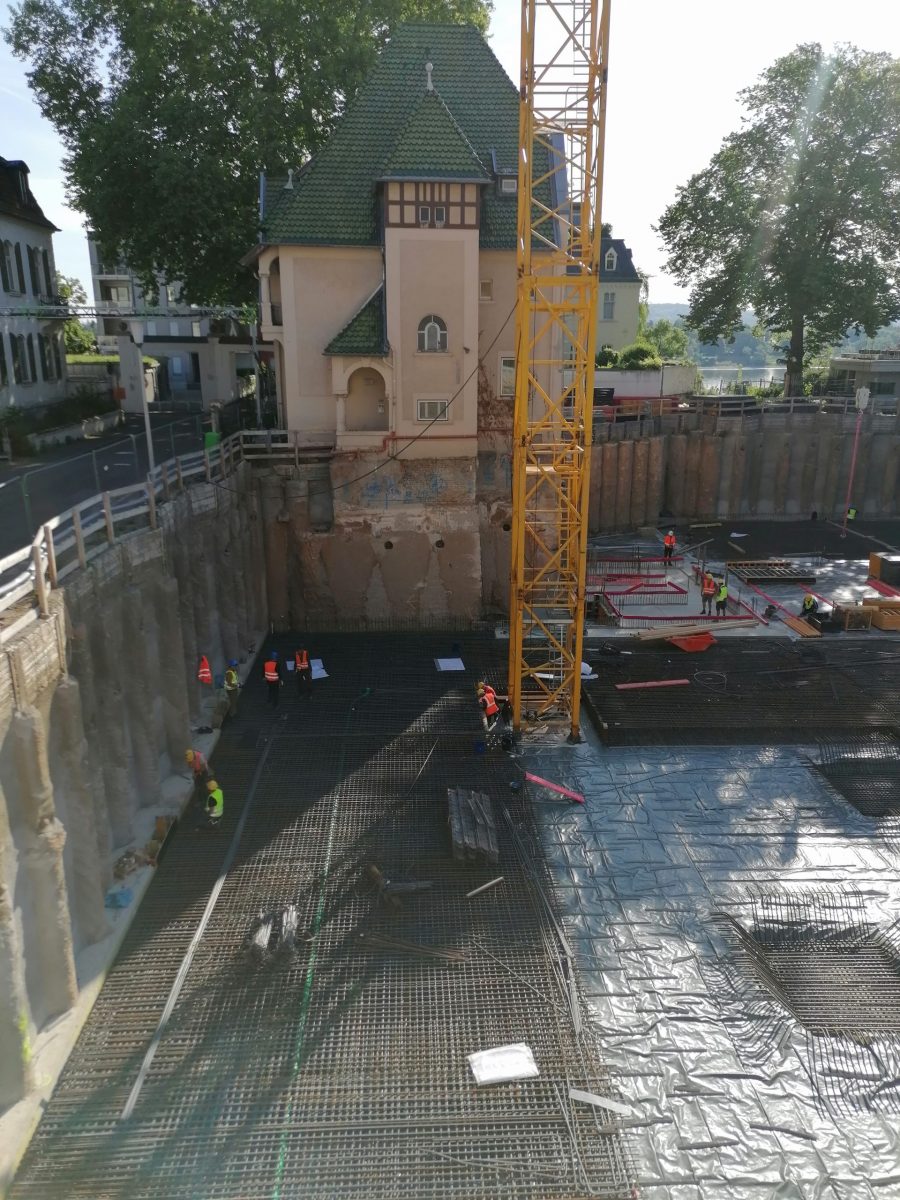 Bodenplatte TG Erweiterungsbau A Bundesamt für Justiz.