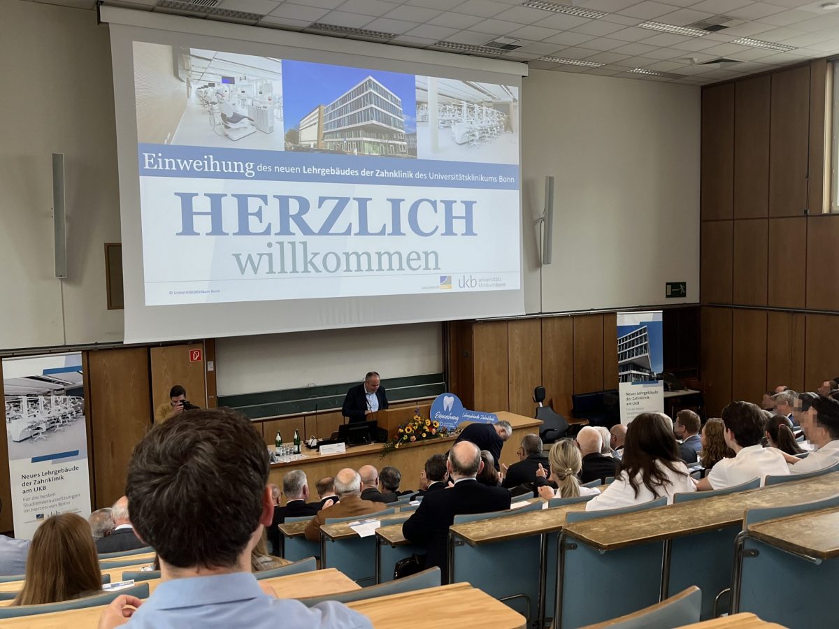 Eröffnung Lehrgebäude Zahnmedizin der UKB.