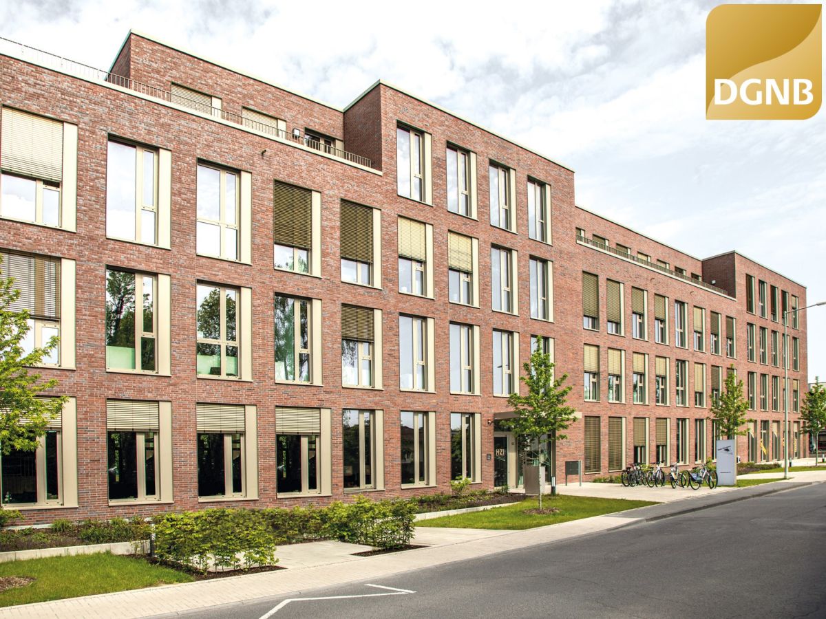 Bürogebäude HZI in Bonn, Röhfeldstraße - DGNB-Zertifikat in Gold.