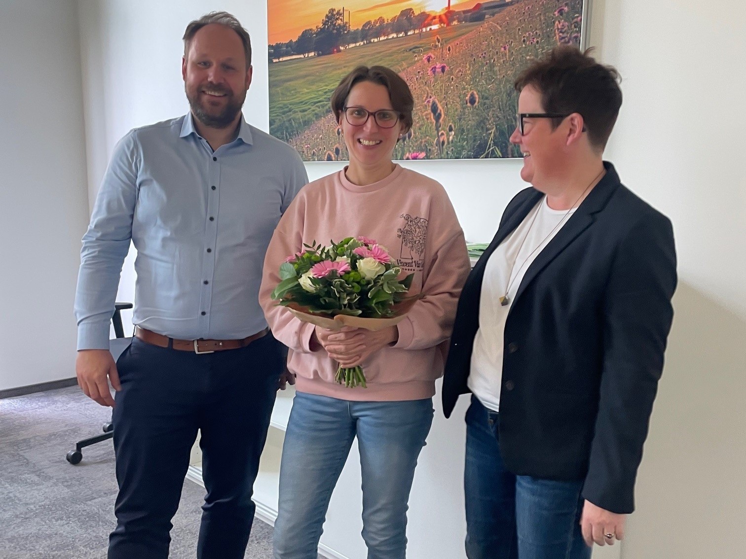 Martin Henneker, Andrea Keller und Uta Höner.