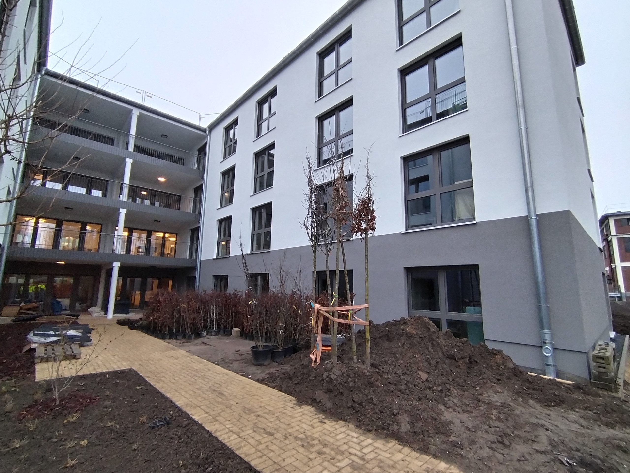 Neubau DRK-Seniorenzentrum in Essen.