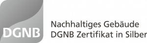 DGNB-Zertifikat in Silber.