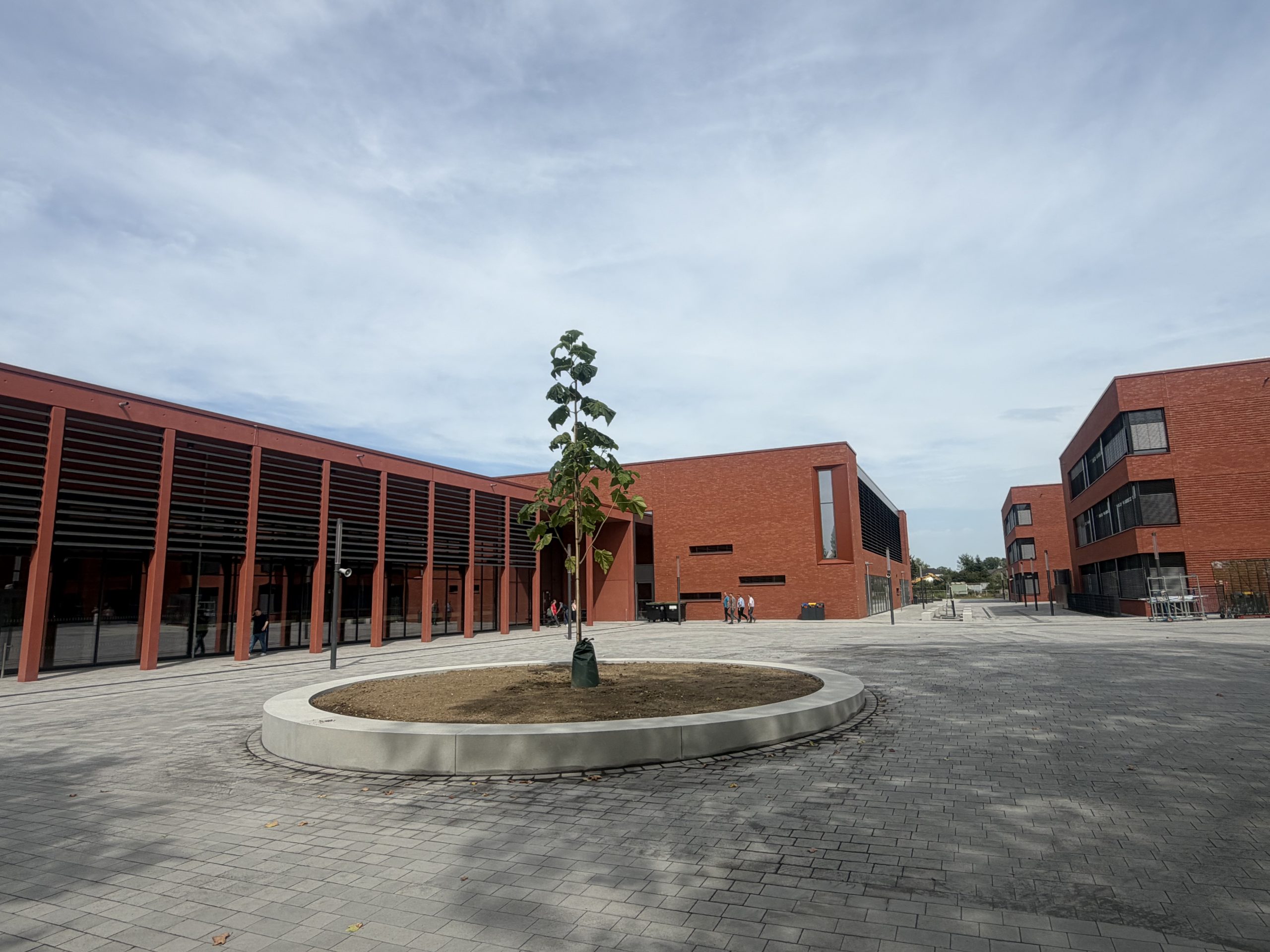 Neubauten Schulzentrum Nord in Niederkassel.