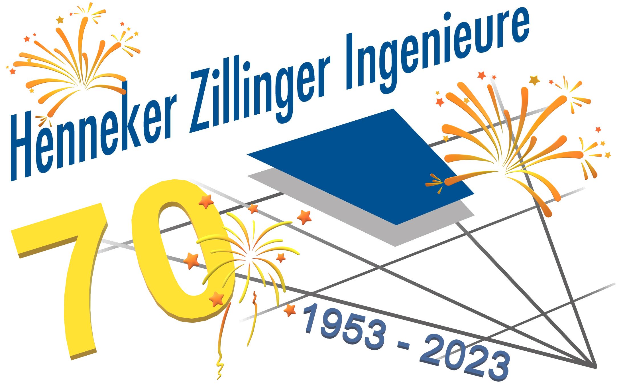 HZI Logo - 70 Jahre Firmengeschichte
