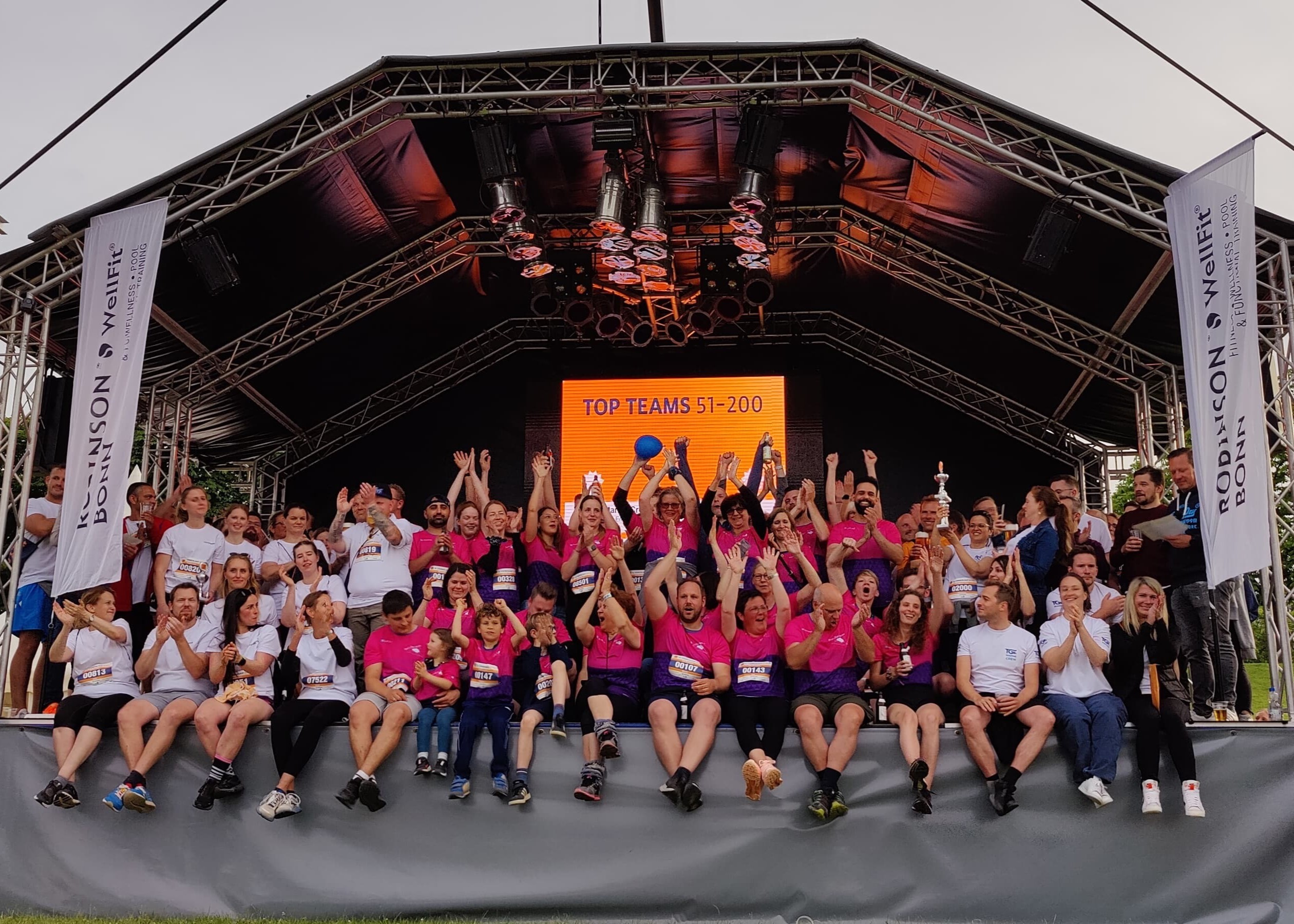 HZI RUNNERS beim Firmenlauf Bonn 2024