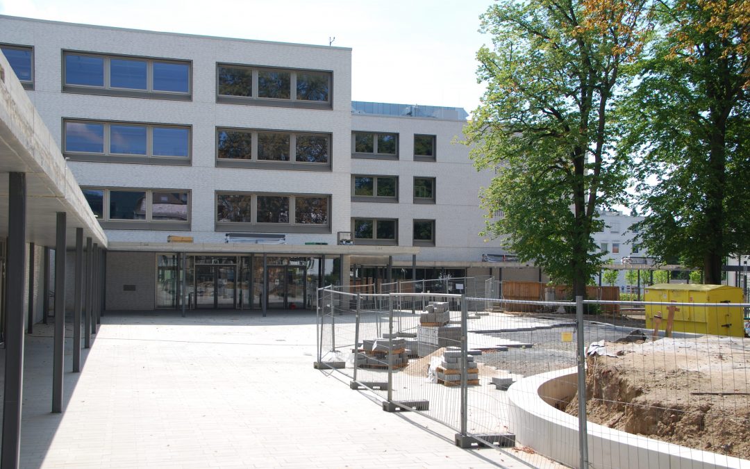 Neubau Gesamtschule Sankt Josef mit Mensa und Sporthalle
